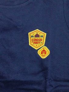 Boy&#39;s Blue Graphic Tee