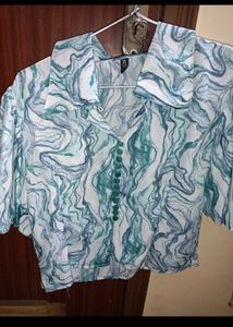 Crop Shirt Top