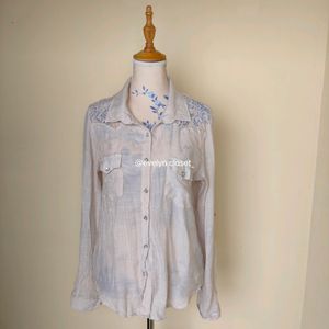 About a Girl Lace Shirt