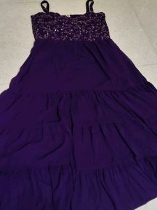 Elegant Purple Dress