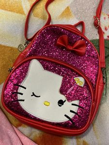 Girls Kitty Backpack
