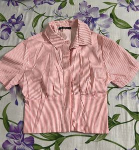 New Oxolloxo Pink Striped Shirt