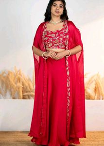 Embroidered Kurta Set L Size