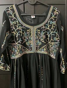 Aks Long Anarkali Kurti L