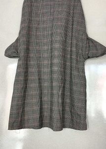 Korean Checked Dress 🍄