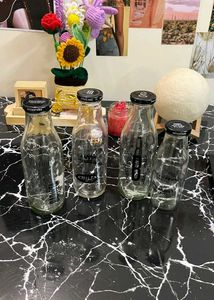 4 Glass Bottles