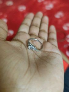 Sparkling Silver Ring