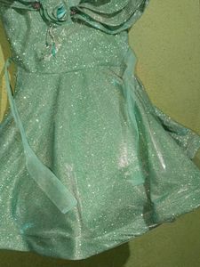 Sparkly Green Dress