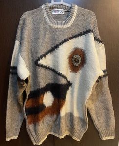 Vintage Abercrombie Designer Woollen Sweater
