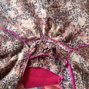 Cute Animal Print Night Suit