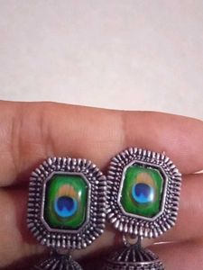Colorful Jhumka Earrings