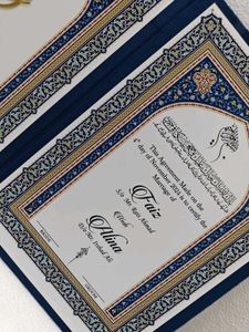 Nikah Nama Booklet