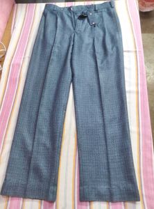 Men's Navy blue Tailored Formal Pants