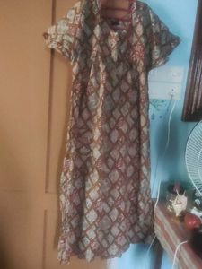 Vintage Batik Print Nighties Pack Of Four(4)