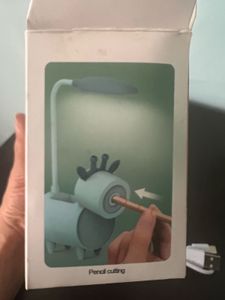 Dog Table Lamp with Pen Holder