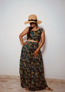 Skirt Top Set