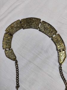 Vintage Gold Statement Necklace