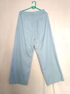 Tokyo  Talkies Regular Fit Woman Blue Trouser