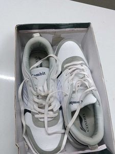 Combit Shoes for Men White Light Grey