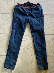 Pull-On Denim Jeggings