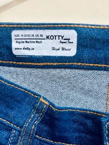 🔥 Blue Wide Leg Jeans