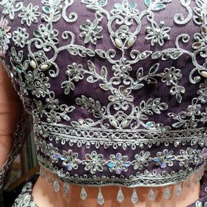 Heavy Embroidery Work Lehenga