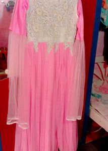 Price - 580  rs Only🥳 Long Designer Neck Work Gow