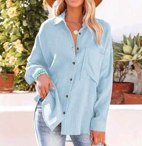 Blue Button Up Shirt
