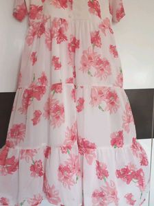 Floral Tiered Dress
