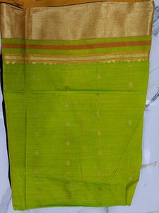 Light green Paithani