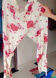 Cute Teddy Bear Print Lounge Pants