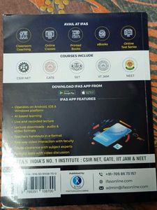 IfAS IIT JAM Physical Chemistry Practice Book