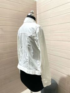 GUESS Imported White Denim Jacket