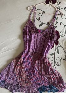 Carrie Bradshaw Patchwork  Dress