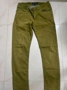 beige olive green colour pant