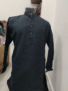 Black Kurta - Classic Style
