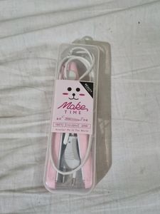 pink colour Electronic Hair Straightener