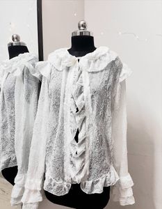 White Lace Shrug