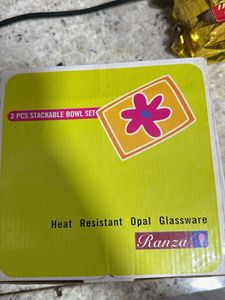 3pcs stackable bowl set