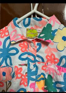 Crop Top And High Pant Set For Girl