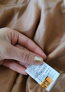 Luxury Suede Coat With Belt