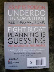 Rework: Change the Way You Work Forever