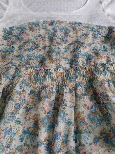 Very Light Weight Floral Top For Summer