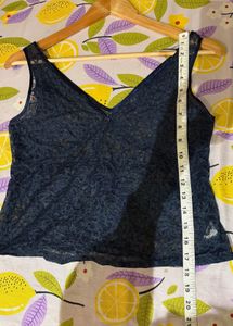 Elegant Lace V-Neck  Top