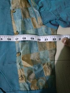 Elegant Blue anarkali kurta