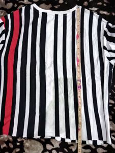 Women Stripped Regular Fit Top