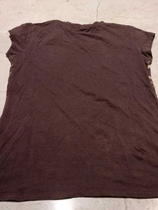 Novelty Mustache Print Tee