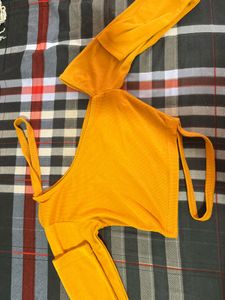 Orange fancy Top