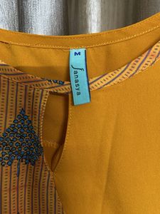 Stylish Mustard Kurta