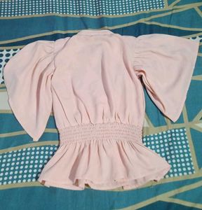 Coral Bell Sleeve Top